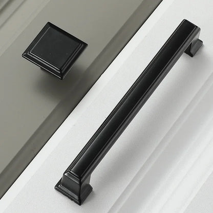 Decorex360 10 Pack Black Door and Drawer Pulls Modern and Classic Cabinet Handles