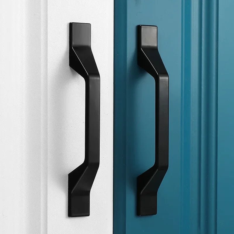 Decorex360 10 Pack Black Door and Drawer Pulls Modern and Classic Cabinet Handles